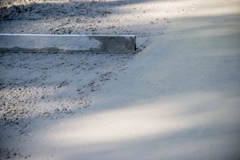 Leveling Completed Driveway